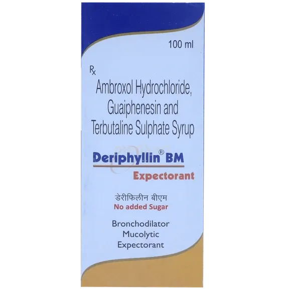 deriphyllin bm expectorant syrup 120 ml